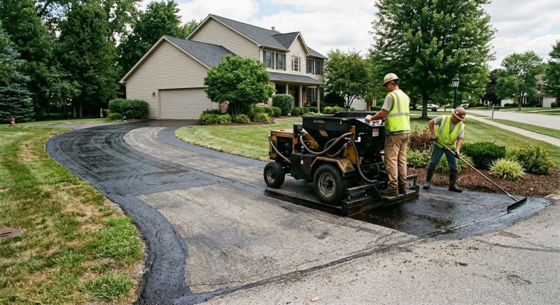 Asphalt Slurry Sealing in Grand Rapids, MI