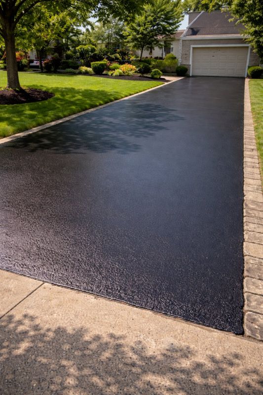 Blacktop Driveway Sealing in Columbus, OH