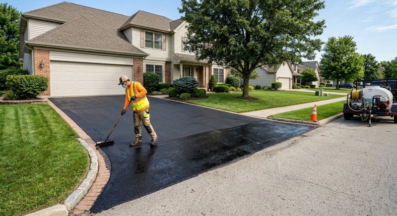 Driveway Slurry Sealing in Columbus, OH