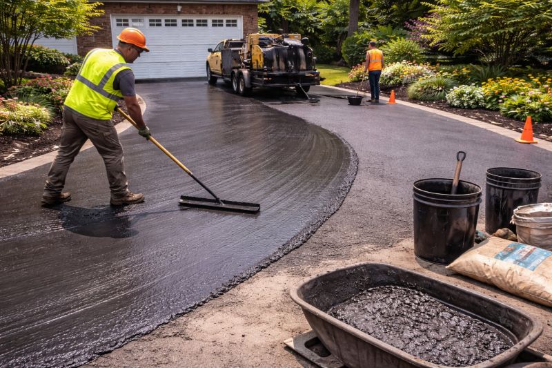Driveway Slurry Sealing in San Antonio, TX