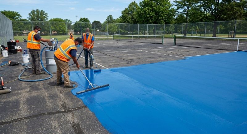Tennis Court Repair Service in Tampa, FL
